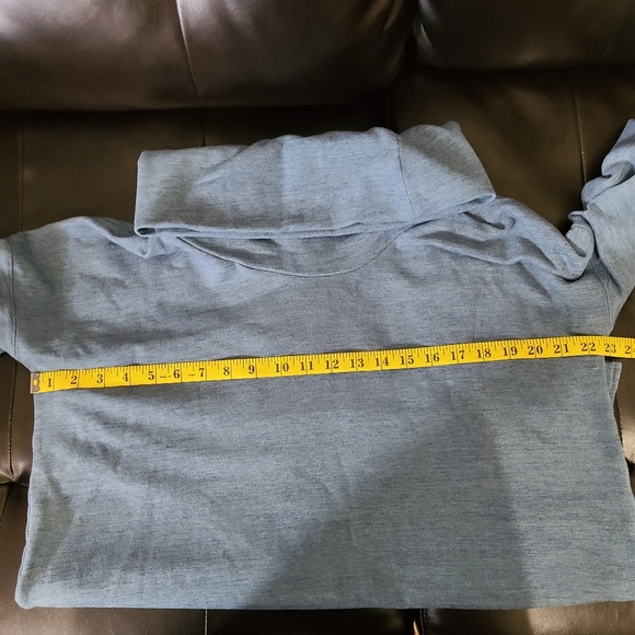 Lou & Grey Cowl Neck Marled Sweater Fleece Lined M - Picture 7 of 8